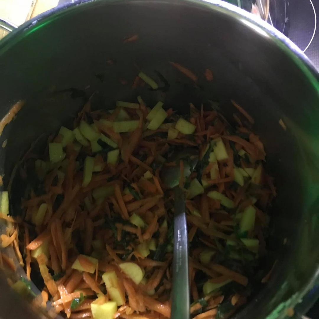 Gemüse Eintopf mit Lamm und Schwein